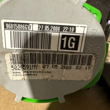 Bezpečnostný pás Citroen Berlingo, predný ľavý 96815086GW,  3063560, 1G